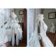 Yingluofu White Peacock JSK(Pre-Order/Full Payment Without Shipping Cost)